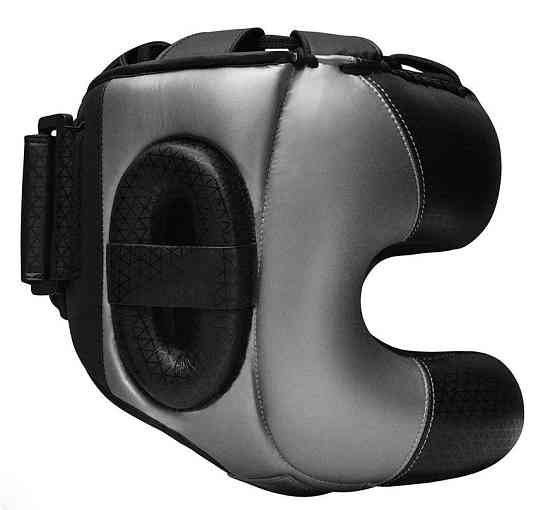 Боксерский шлем с бампером RDX L2 Mark Pro Silver L Киев
