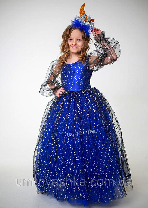 Детское нарядное платье со звездочками костюм Звездочки Ноченьки Кривой Рог - изображение 9