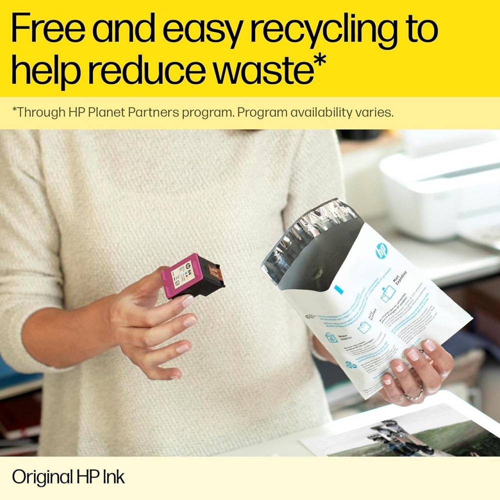 Картридж HP N9K05AE (304) Трёхцветный C/M/Y Оригинальный струйный картридж HP 304 для DeskJet Киев - изображение 7