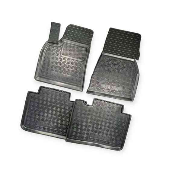 Килимки салону Tesla Model S (2016-) борт 2,5 см, з перемичкою Мукачево