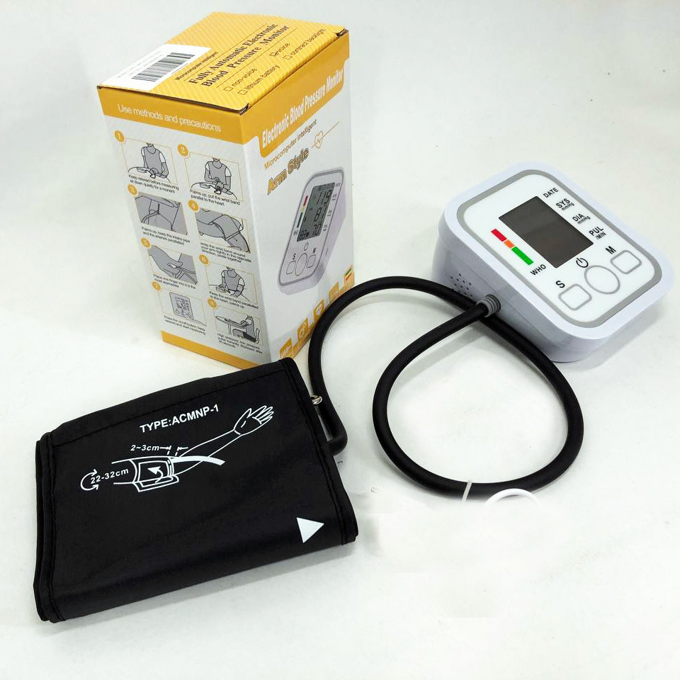 Тонометри для дому, Тонометр з широкою манжетою, Вимірник тиску, Автоматичний тонометр з дисплеєм UV-61 Львів - фото 8