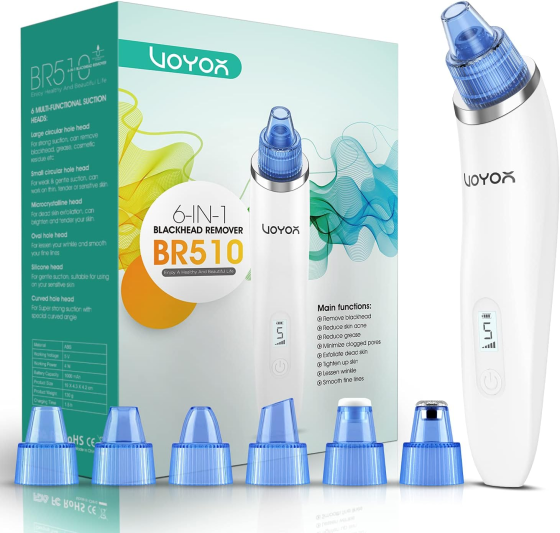Вакуумний очисник пор для обличчя VOYOR BR510 Луцк
