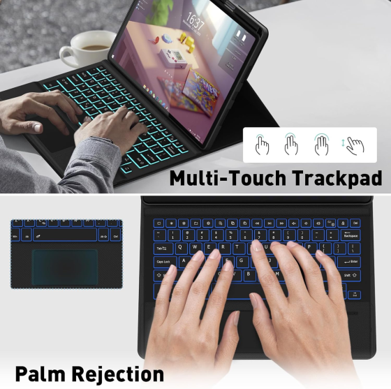 Чехол клавиатура для Lenovo Idea Tab Pro 12.7