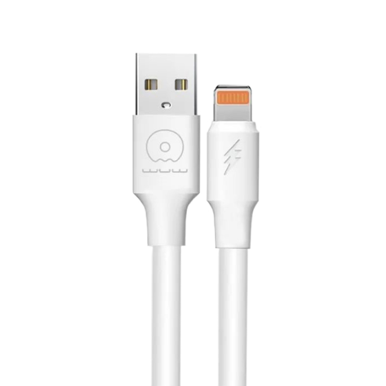 Кабель WUW-X169 USB Lightning 5А white Київ