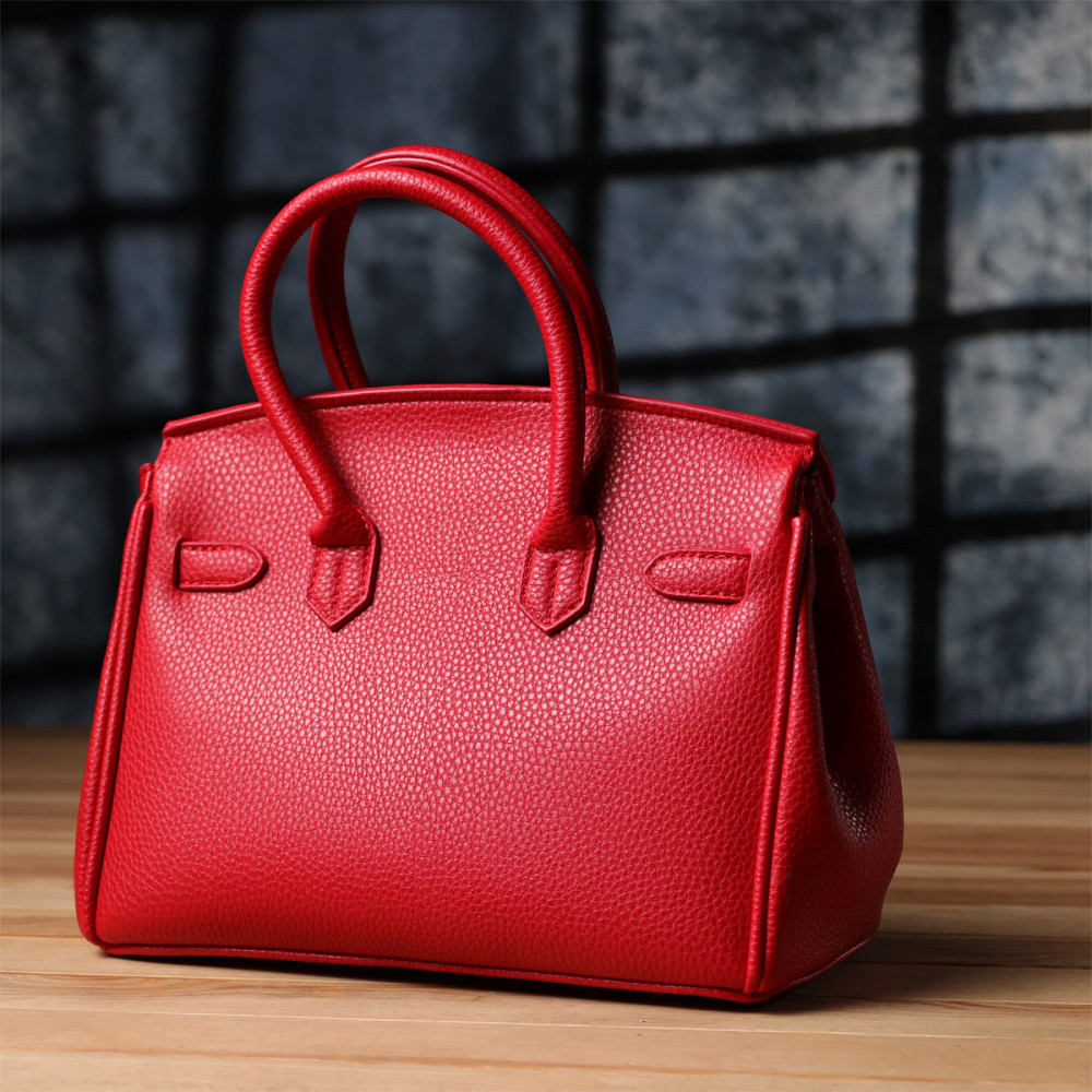 Стильна жіноча сумка з екошкіри Vintage sale_15153 Червоний Київ - фото 8