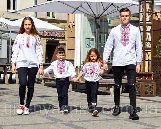 Сімейні вишиванки Полковник-Діва парні вишиванки Familly look Кривий Ріг