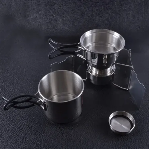 Туристический набор для приготовления пищи Tatonka Alcohol Burner Set 4133.000 Винница - изображение 9