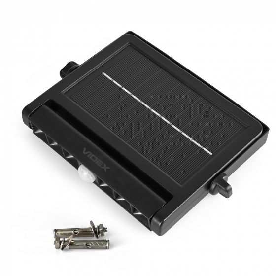 LED Ліхтар вуличний настінний автономний сенсорний IP54 600Lm 5000К VL-WLSO-025-S Videx Житомир