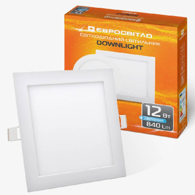 Світильник точковий Євросвітло LED-S-170-12 4200К Вінниця - фото 1