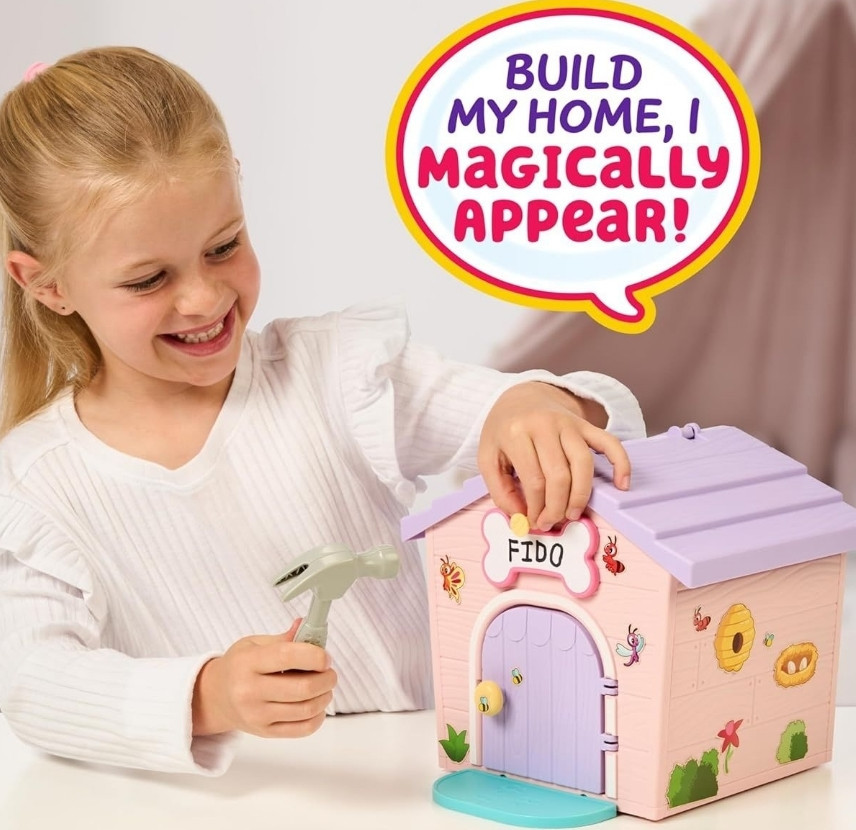 Набір Little Live Pets My Puppy Будинок рожевий і цуценям. Харків - фото 7