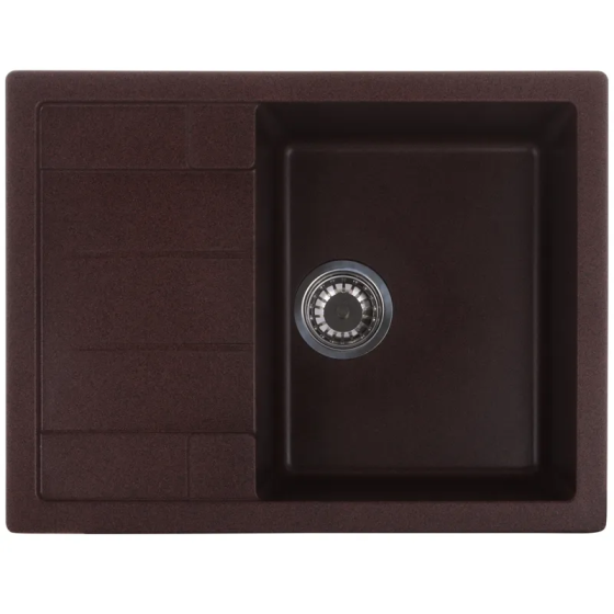 Мийка кухонна Zerix ZS-6550S-12 Коричнева (ZX4544) Киев
