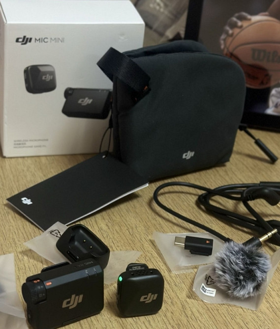 Микрофон DJI ПЕТЛИЧКА Mic Mini и Приемник | Чехол и зарядка USB-C Киев - изображение 5