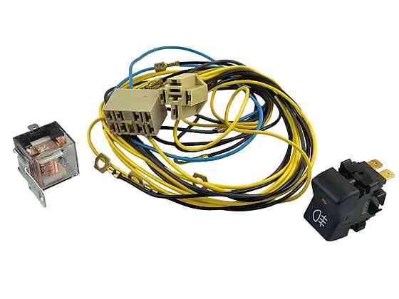 Проводка противотуманной 2101, 2103, 2106 (кнопка, реле) фары Мукачево