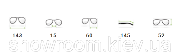 Чоловічі сонцезахисні окуляри Porsche Design (8548) Київ - фото 5