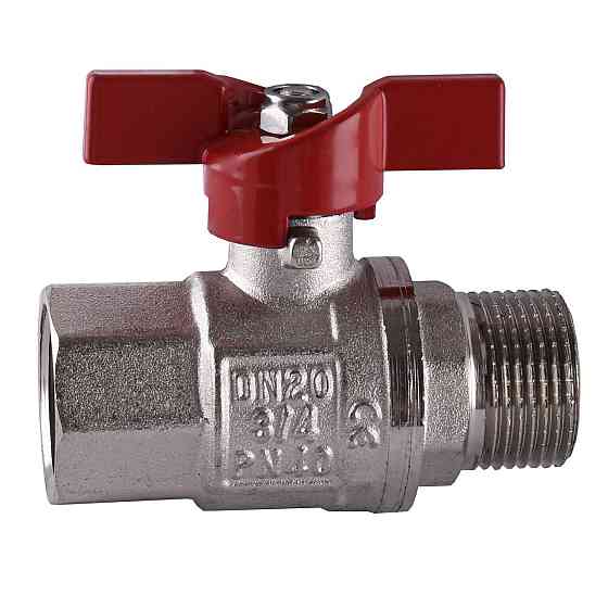 Кран шаровый прямой SELBA 3/4″ НВ КБ SL1508 (000009628) Киев