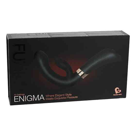 Вибратор для точки G ROCKS-OFF - ENIGMA VIBRATOR BLACK Sex Aura Киев