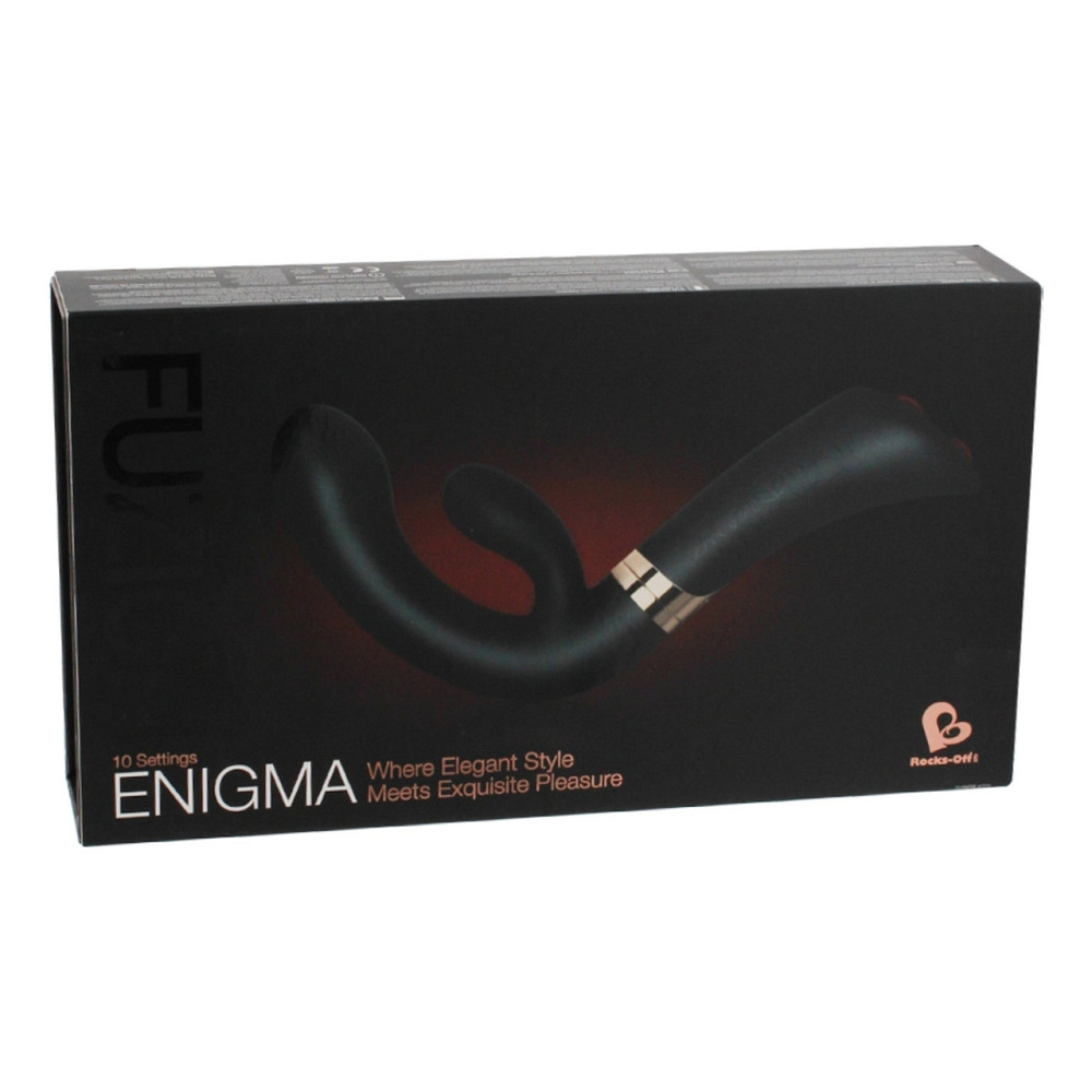 Вибратор для точки G ROCKS-OFF - ENIGMA VIBRATOR BLACK Sex Aura Киев - изображение 4