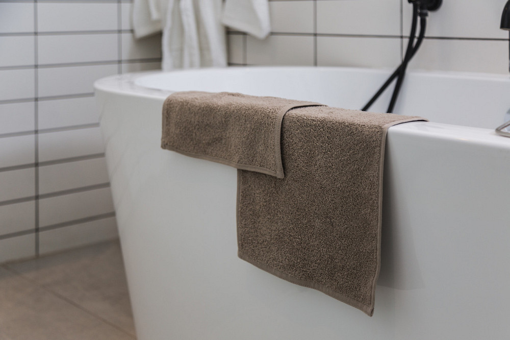 Ecotton Комплект рушників Ecotton 30х30 см махрові 6 шт. серветки для рук 380 г/м² коричневий B Коломыя - изображение 4