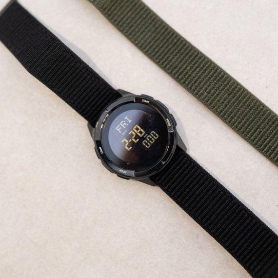 Годинник чловічий наручний тактичний North Edge Alps (2 ремінці) Чорний Вінниця - фото 19