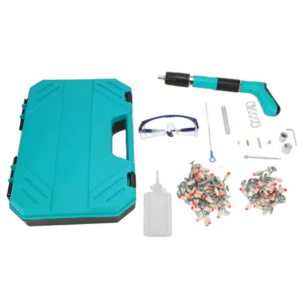 Цвяховбивний пістолет + 100 цвяхів YT-35790 SBR Київ - фото 9