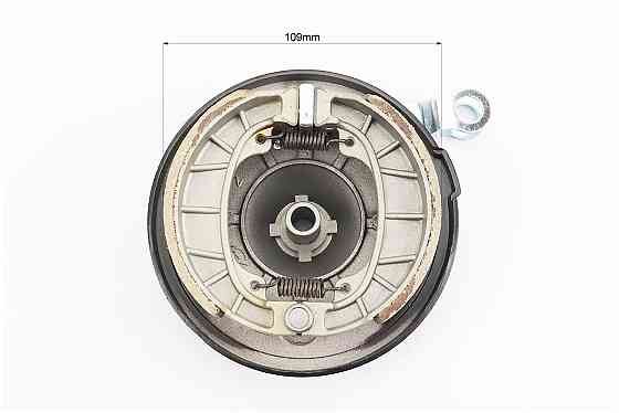 Кришка барабана гальмівного (перед) + колодки E-Delta Київ