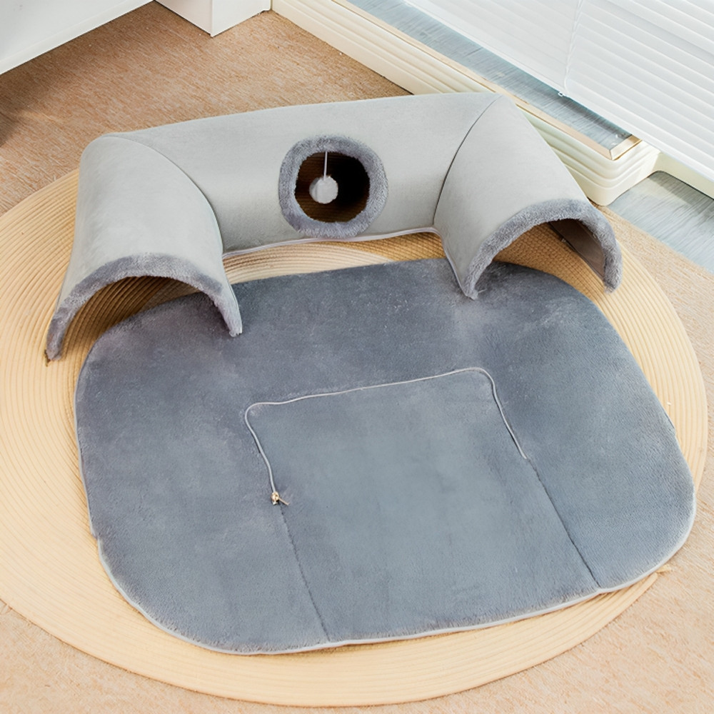 Ігровий тунельний килимок для котів,85х70см SBR Київ - фото 4