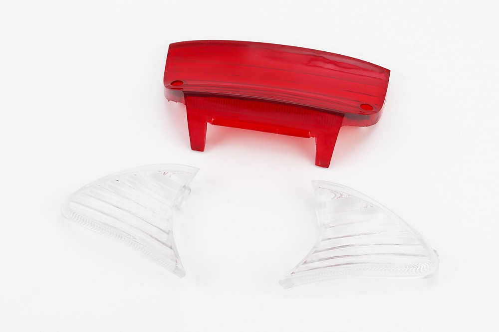 Honda TACT AF-30 "скло" - стопа, червоне + поворотів, прозорі к-кт 3шт Київ - фото 1