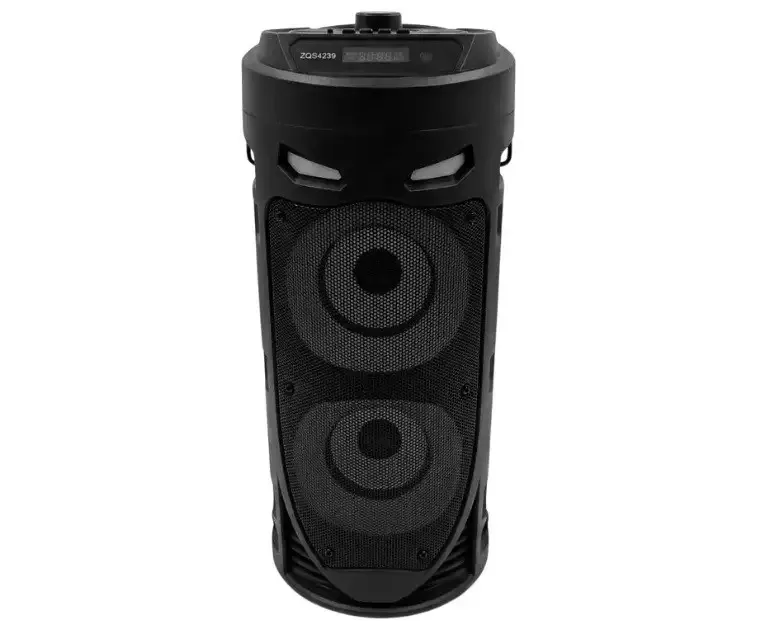 Мини Bluetooth колонка ZQS4239S с микрофоном и пультом ДУ, USB/TF/FM, LED подсветка Одесса - изображение 4