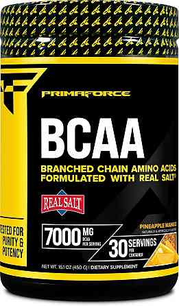 Амінокислотний комплекс Primaforce BCAA 450 г, Pineapple Mango Луцьк