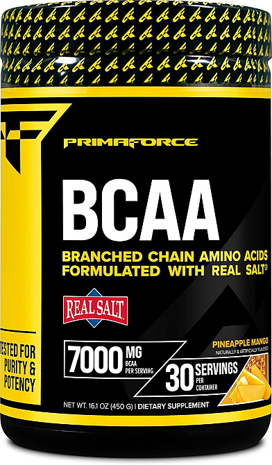 Аминокислотный комплекс Primaforce BCAA 450 г, Pineapple Mango Луцк - изображение 1