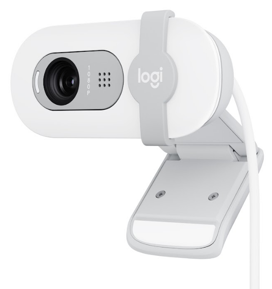 Веб-камера Logitech BRIO 100 FHD OFF-WHITE (960-001617) (6914873) Киев - изображение 1