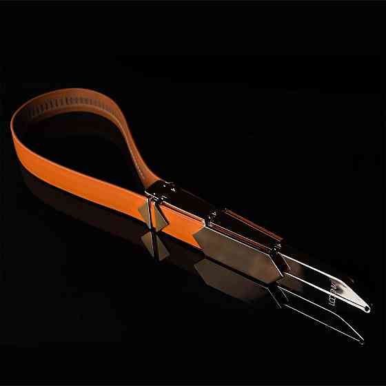 Регульована шлепалка LOCKINK Adjustable Slapper for Impact Play — Brown Sex Aura Київ