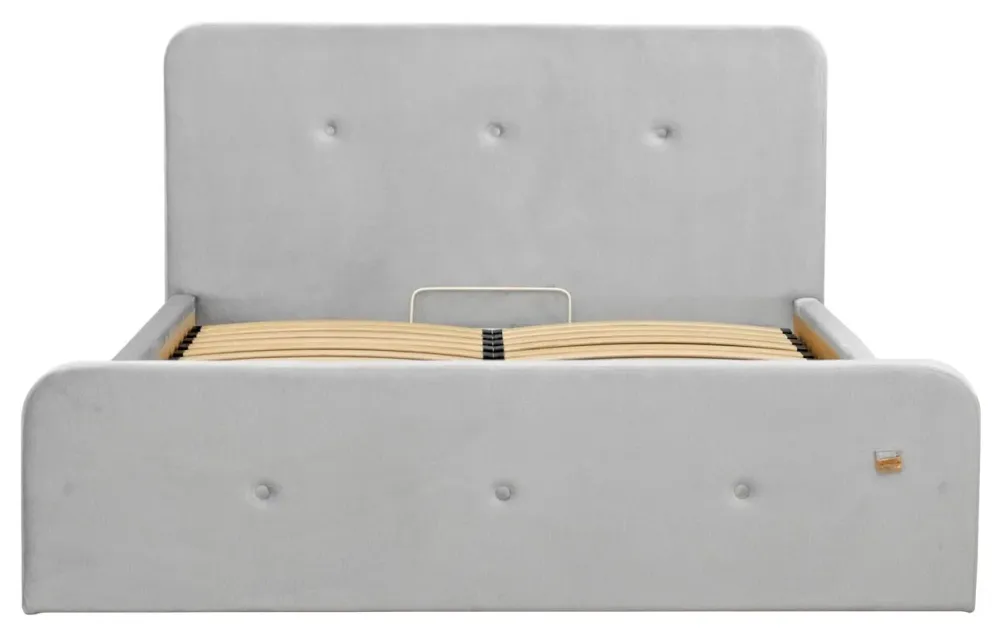 Кровать Двуспальная Michelle VIP 180 х 200 см Monolith 84 С дополнительной металлической цельносварной рамой Серый Киев - изображение 2