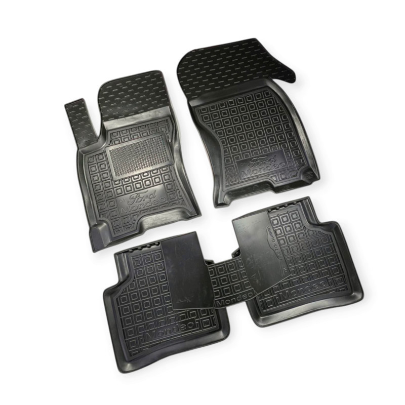 Коврики Форд mondeo iii 2000-2007 борт 2,5см, с перемычкой салона Мукачево - изображение 1