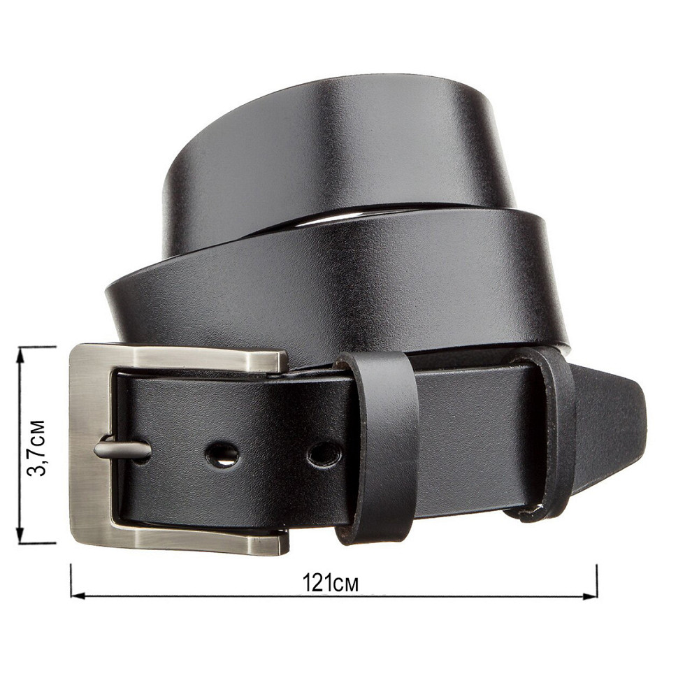 Чоловічий ремінь classic Vintage 20223 Чорний Київ - фото 3