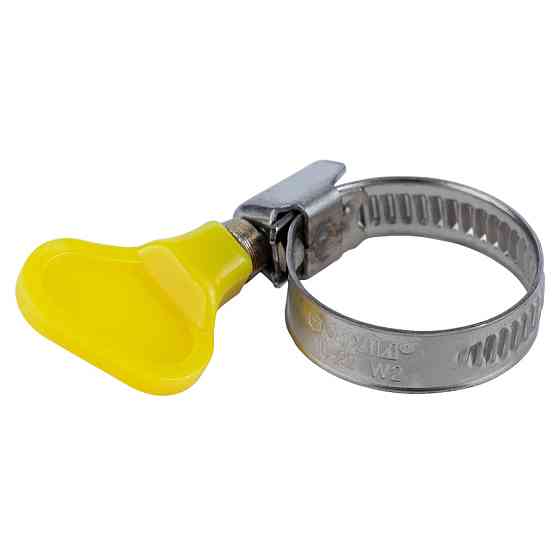 Sigma Хомут червячный нержавеющий с бабочкой 9мм D16-27мм 25шт SIGMA (2512041) Киев