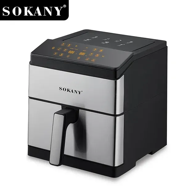 Аэрофритюрница SK-10044 с таймером 60 мин, температурой 80–200°C, защитой от перегрева и легкой очисткой Одесса - изображение 2