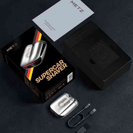 Електробритва Metz SuperCar Shaver Silver (MZCP021-SL) Сріблястий Харьков
