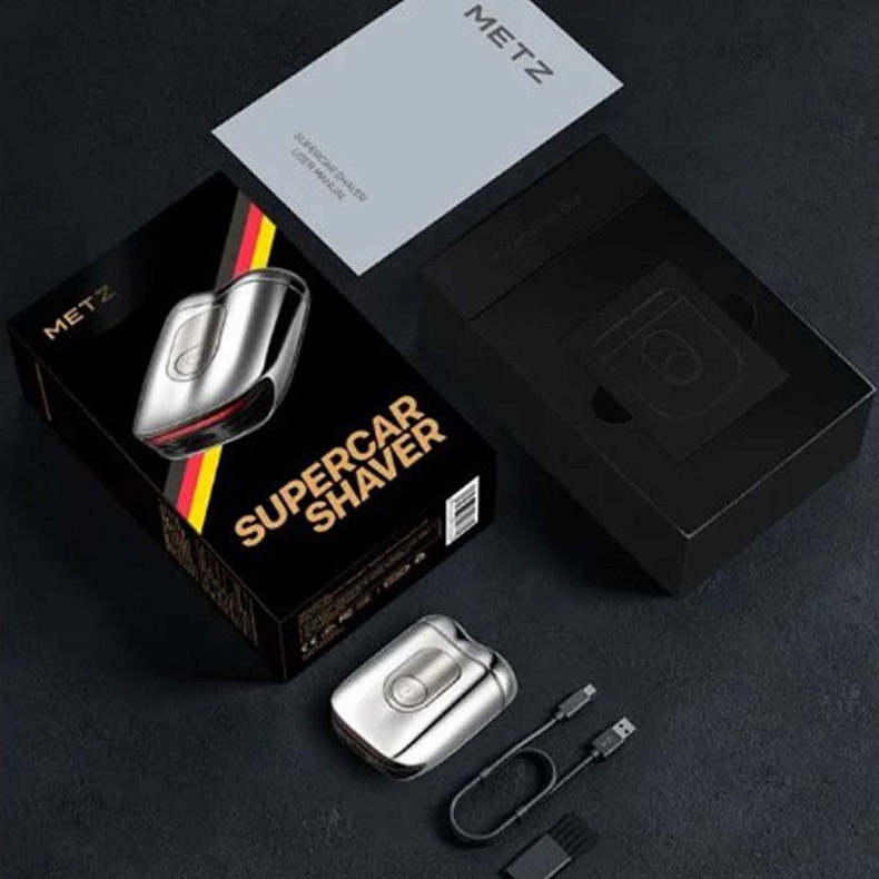 Електробритва Metz SuperCar Shaver Silver (MZCP021-SL) Сріблястий Харьков - изображение 5