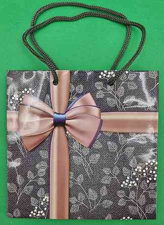 Пакет подарочный под чашку  16/16/8 (артЧ-157) (12 шт) Харьков