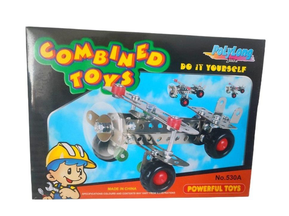 Уценка.Конструктор металлический Самолет.Слаживался один раз. Киев - изображение 1