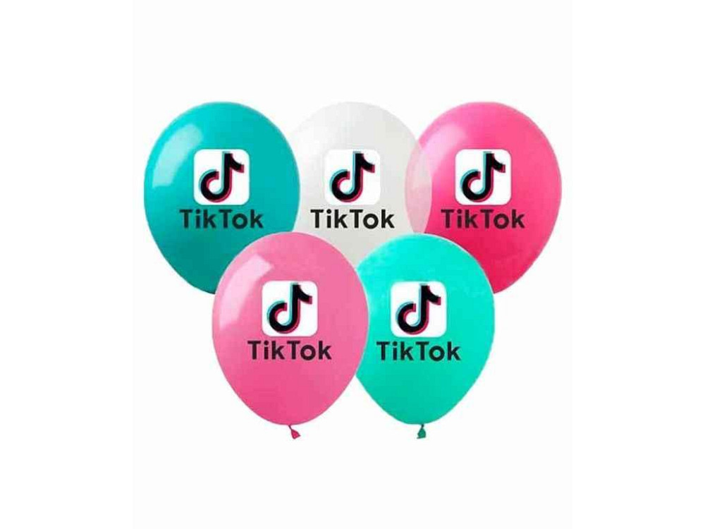 Кульки 12 (30 см) ТІК ТОК-3 1-стор. (10шт/уп) 828293 ТМ PELICAN Киев - изображение 1