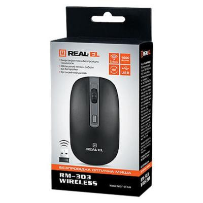 Мышка REAL-EL RM-301 black Винница - изображение 6