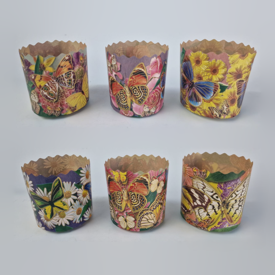 Форми для Пасок 250 гр d90 h85 Метелики 50 шт/пач. Харків