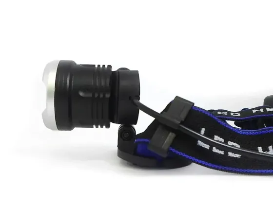 Ліхтар налобний Bailong BL-T24-P50 2x18650 потужний світлодіодний 1800 лм, 3 режими, водостійкий Одеса