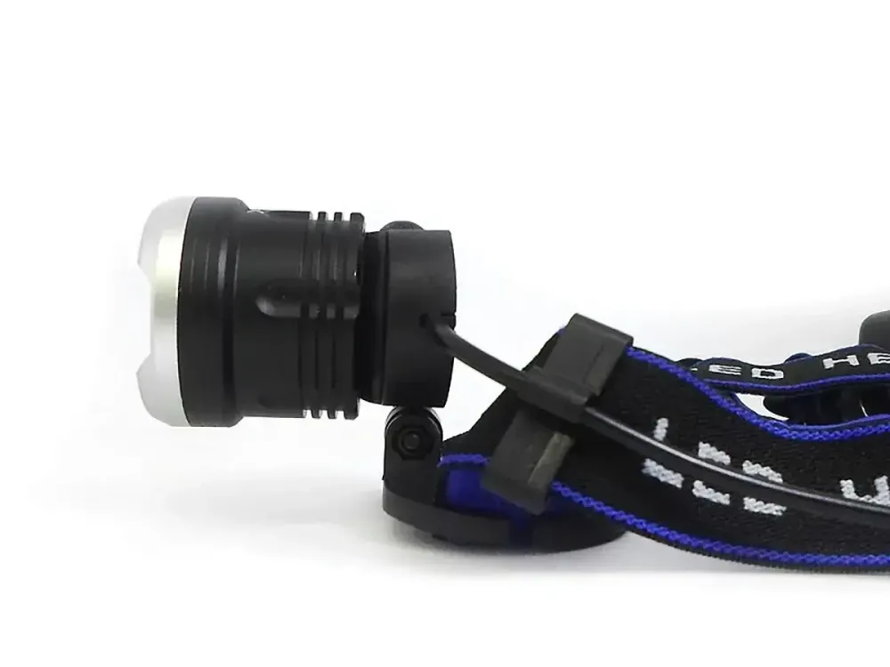 Фонарь налобный Bailong BL-T24-P50 2x18650 мощный светодиодный 1800 лм, 3 режима, водостойкий Одесса - изображение 2