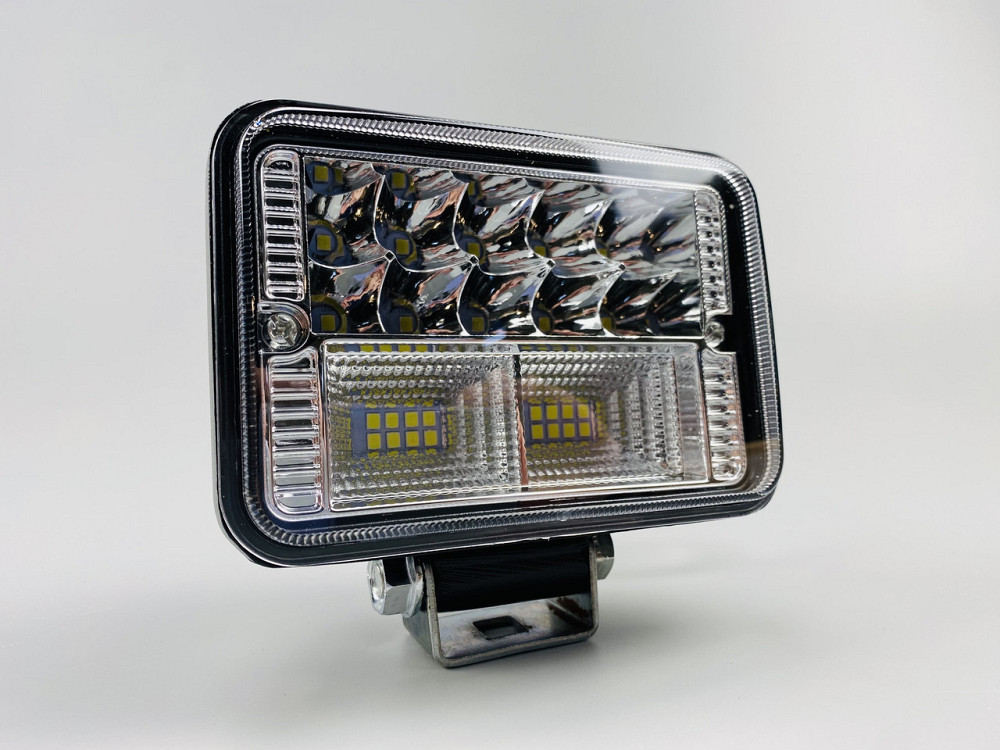 Автомобільний світлодіодний робочий світильник із широким оглядом, Фара прямокутна 26Led Мукачево - фото 8