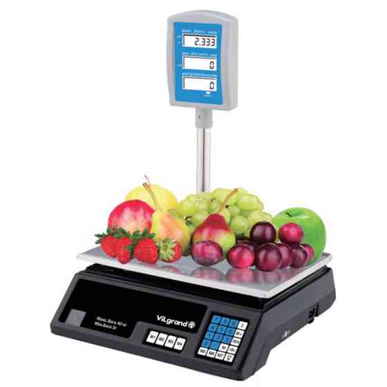 Ваги для магазину торгівлі ViLgrand, Торговельне обладнання ваги для магазинів продуктів TM-59 Івано-Франківськ
