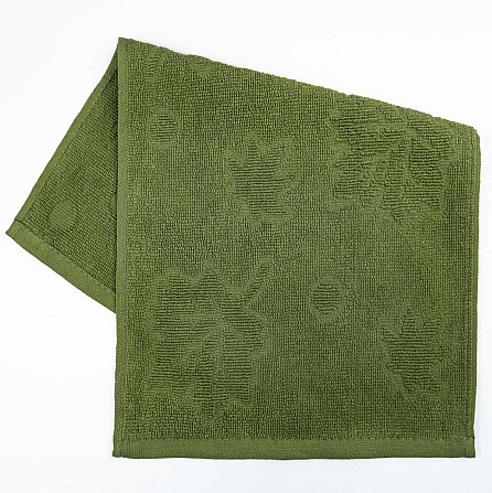 Кухонна жакардова серветка GM Textile 25х45 см 380 г/м2 (Зелений) Суми - фото 1
