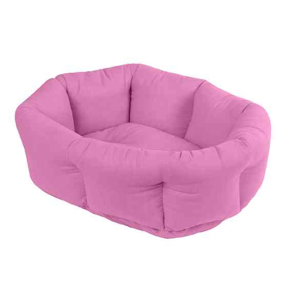 Манеж для тварин Теремок, L, Ш 58 см, Д 68 см, В 21 см рожевий Коломыя